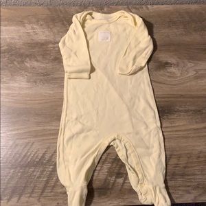 Burt’s Bee footie pajamas
